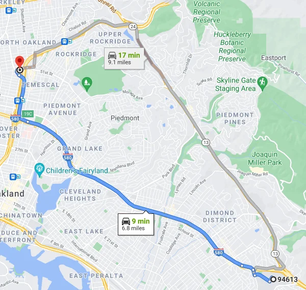 How Far is That By Car?