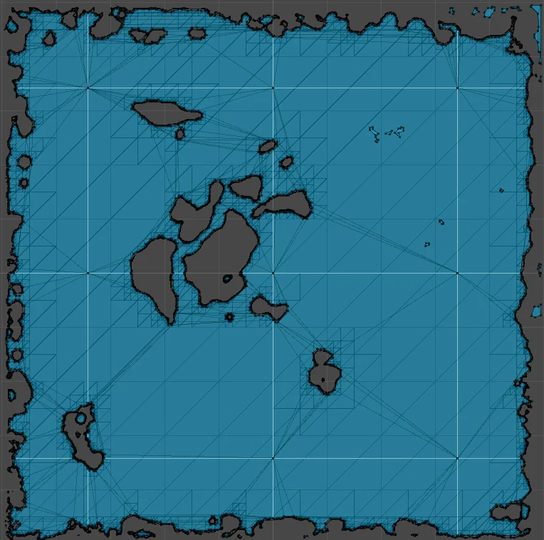 Navigating with Fractals